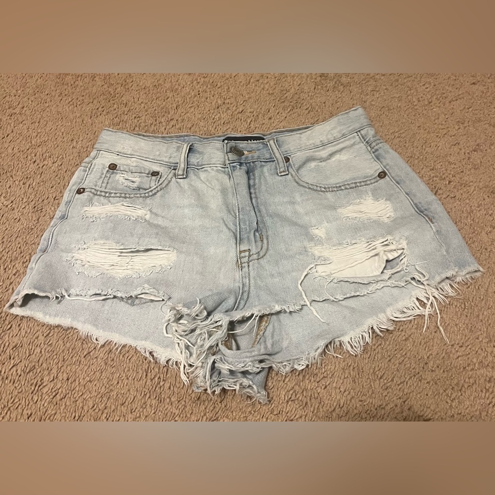 Aero High Rise Jean shorts, sz 4